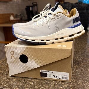 On Running Cloudnova Form 2 WOMENS Sneakers - light gray and Navy
